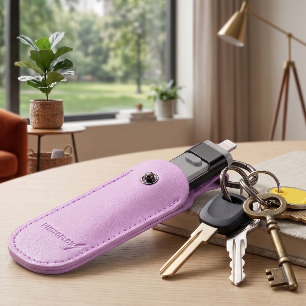 USB fodral med nyckelring - Förvara och skydda ditt USB-minne