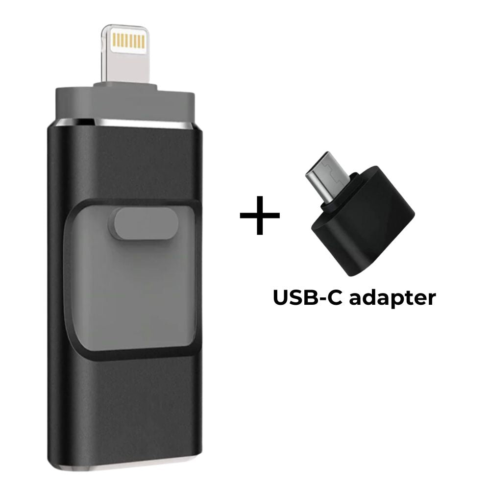 4 i 1 USB-minne - Blixtsnabb Bildöverföring