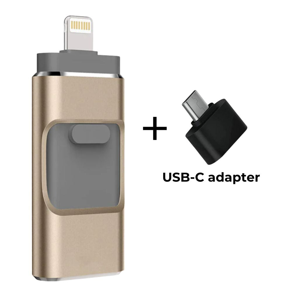 4 i 1 USB Minne - Blixtsnabb Bildöverföring