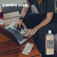 4 i 1 USB-minne Pro - Blixtsnabb Bildöverföring