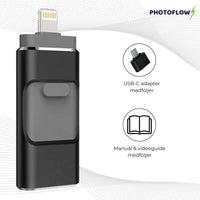 4 i 1 USB-minne Pro - Blixtsnabb Bildöverföring