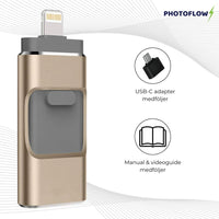 4 i 1 USB-minne Pro - Blixtsnabb Bildöverföring